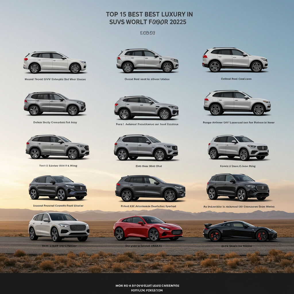 Top 15 Best Luxury SUVs in the World for 2025