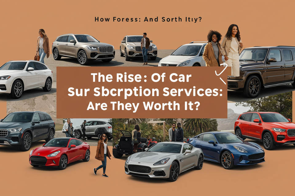 The Rise Of Car Subscription Services: Are They Worth It?