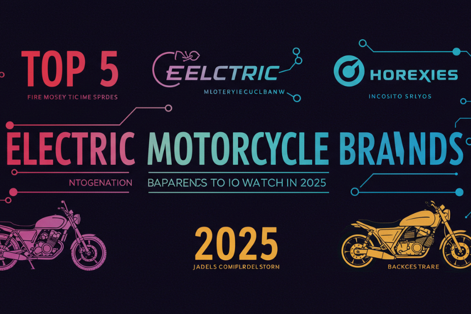 Top 5 Electric Motorcycle Brands To Watch In 2025